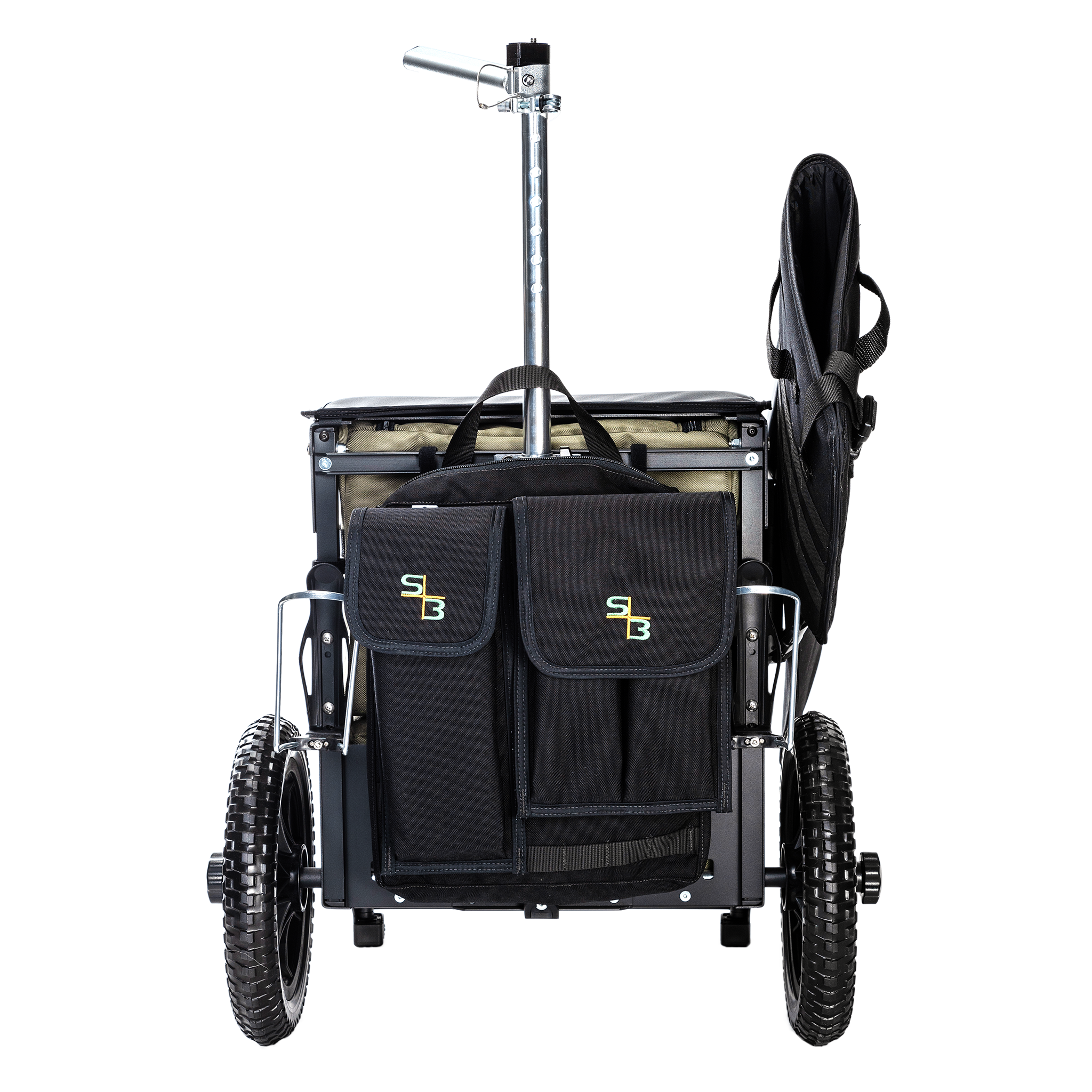 S3 Rifle Magazine Case and S3 Shotgun Magazine Case Shown on S3 Range Cart