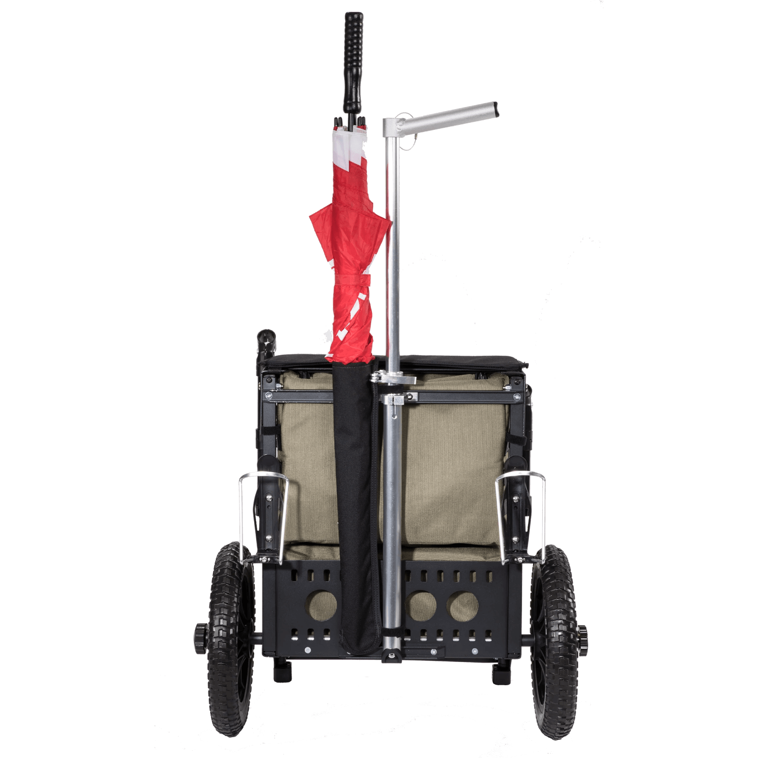 S3 Range Cart Umbrella Sleeve shown on S3 Range Cart