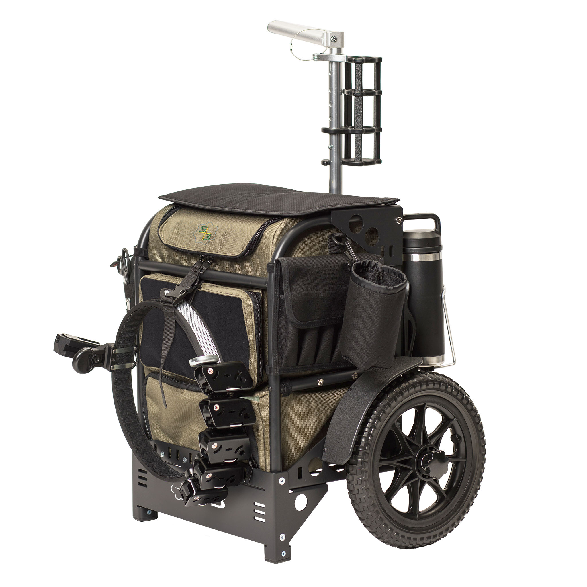 S3 Range Cart With Extended Magazine Case on Bag