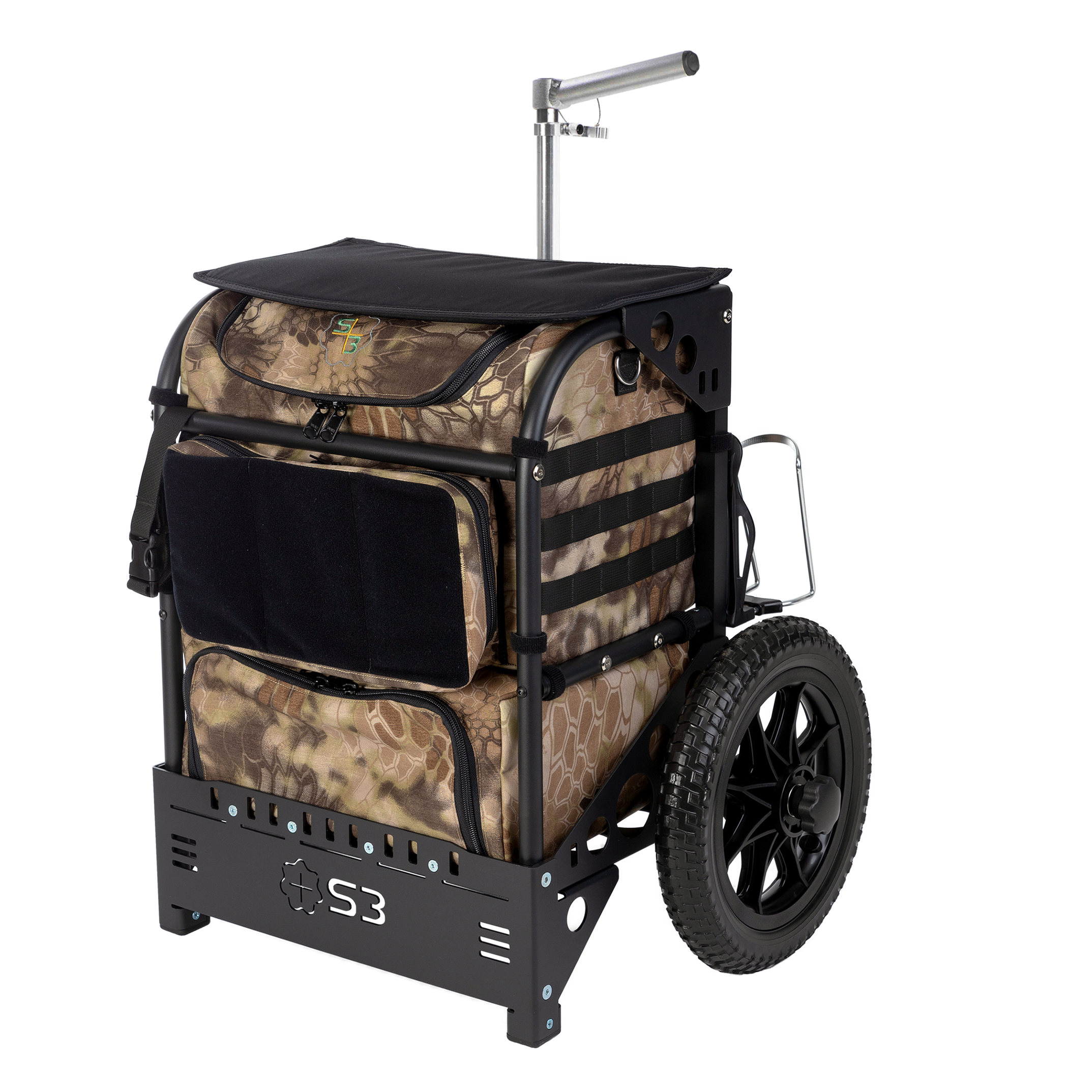 S3 3.0 Range Cart Rugged Caddy in Highlander Kryptek