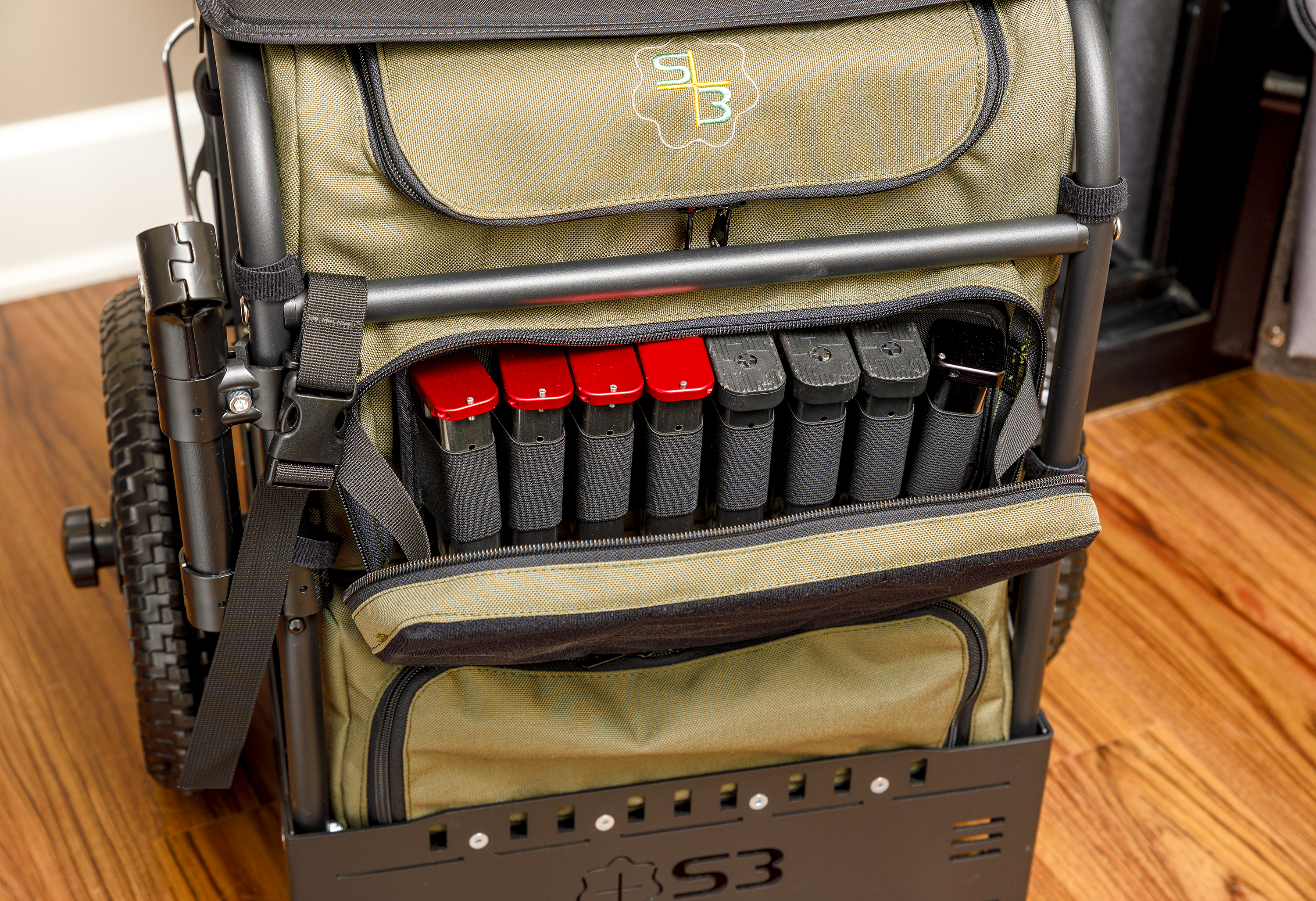 Magsleeve in S3 Gen 3 Pistol Range Bag in green