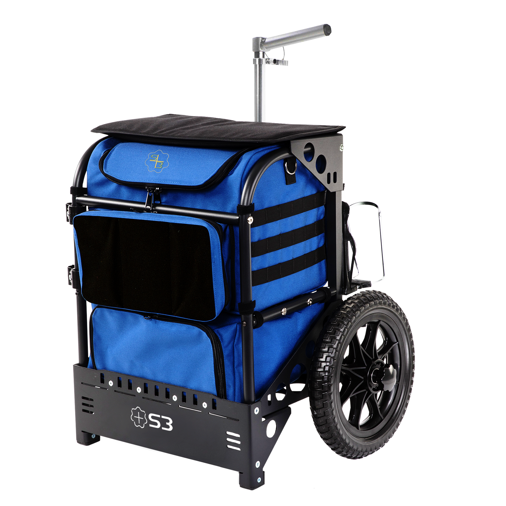 S3 3.0 Range Cart Rugged Caddy in Mariner Blue
