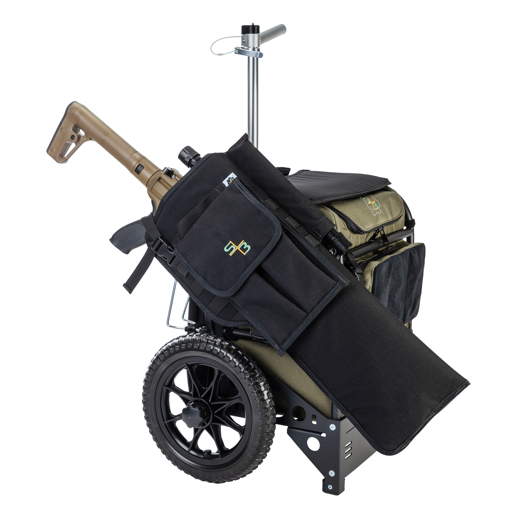 S3 Rifle Magazine Case Shown on S3 Range Cart